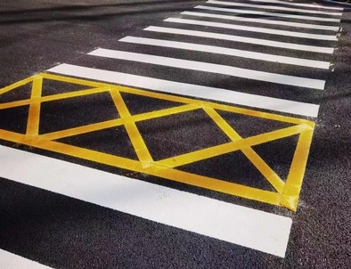 盘锦盘锦园区交通标线施工